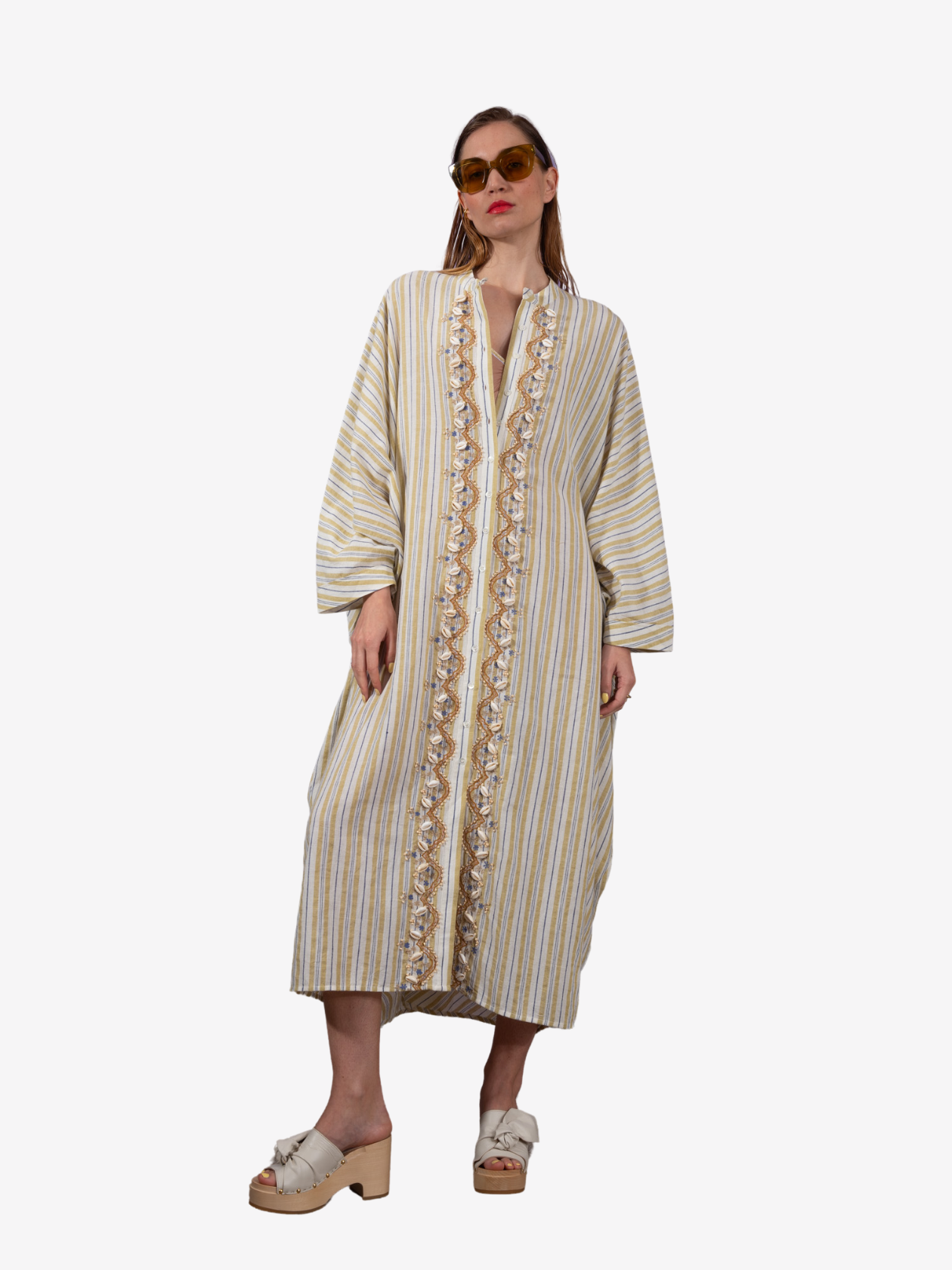 Robe brodée SHANTI