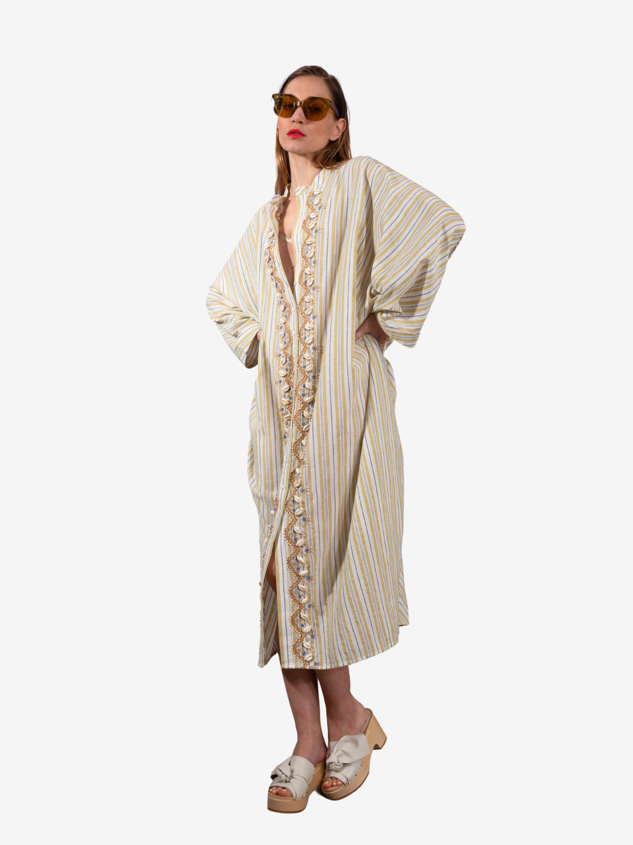Robe brodée SHANTI