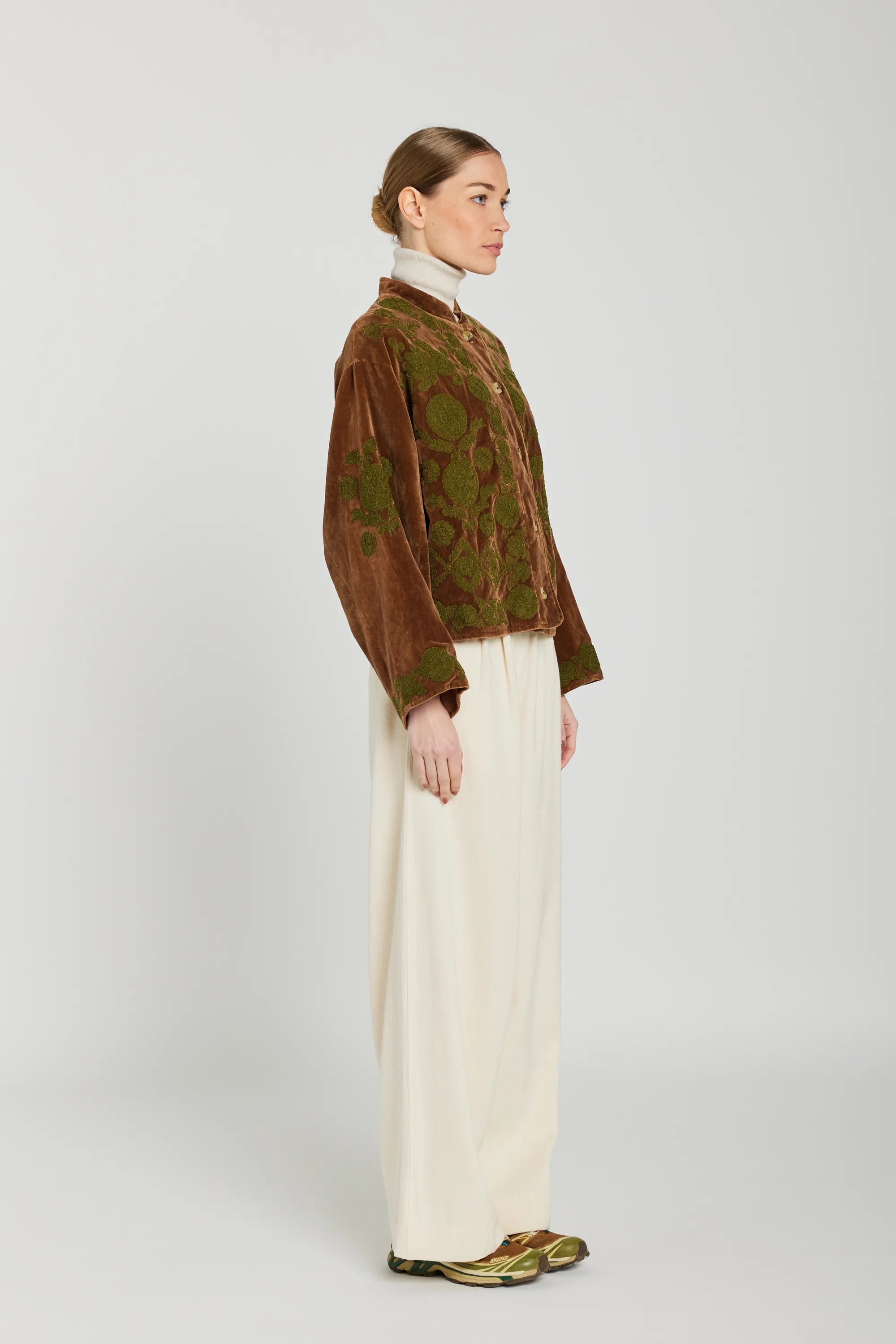 veste Coraly v de vinster marron