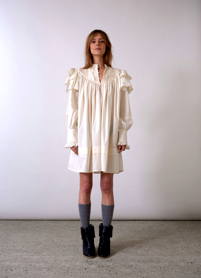 Chloé ruffled short dress