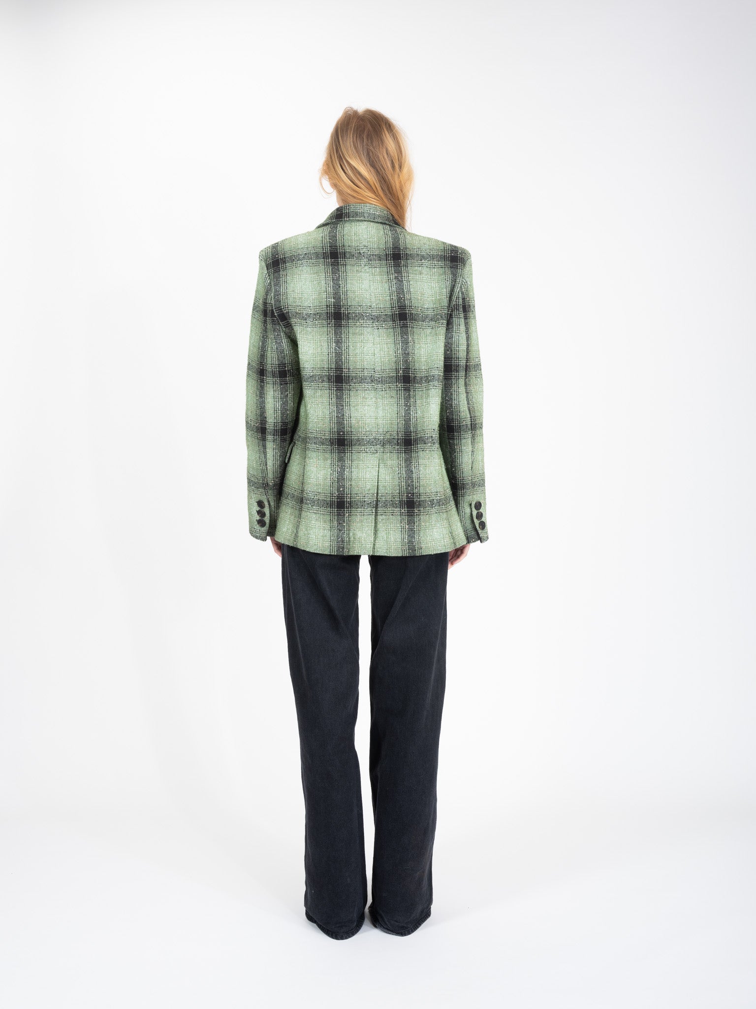 Veste en tweed à carreaux FREE