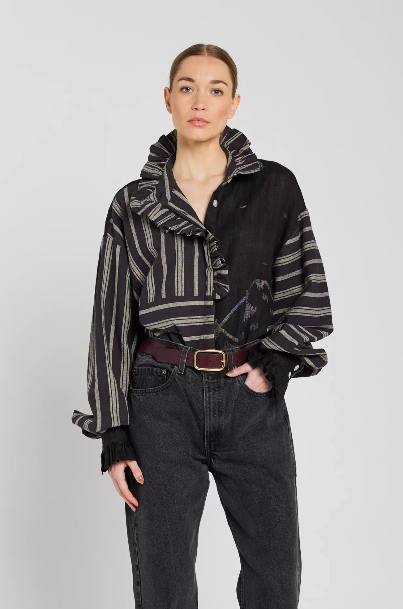 Blouse charbon ALMA