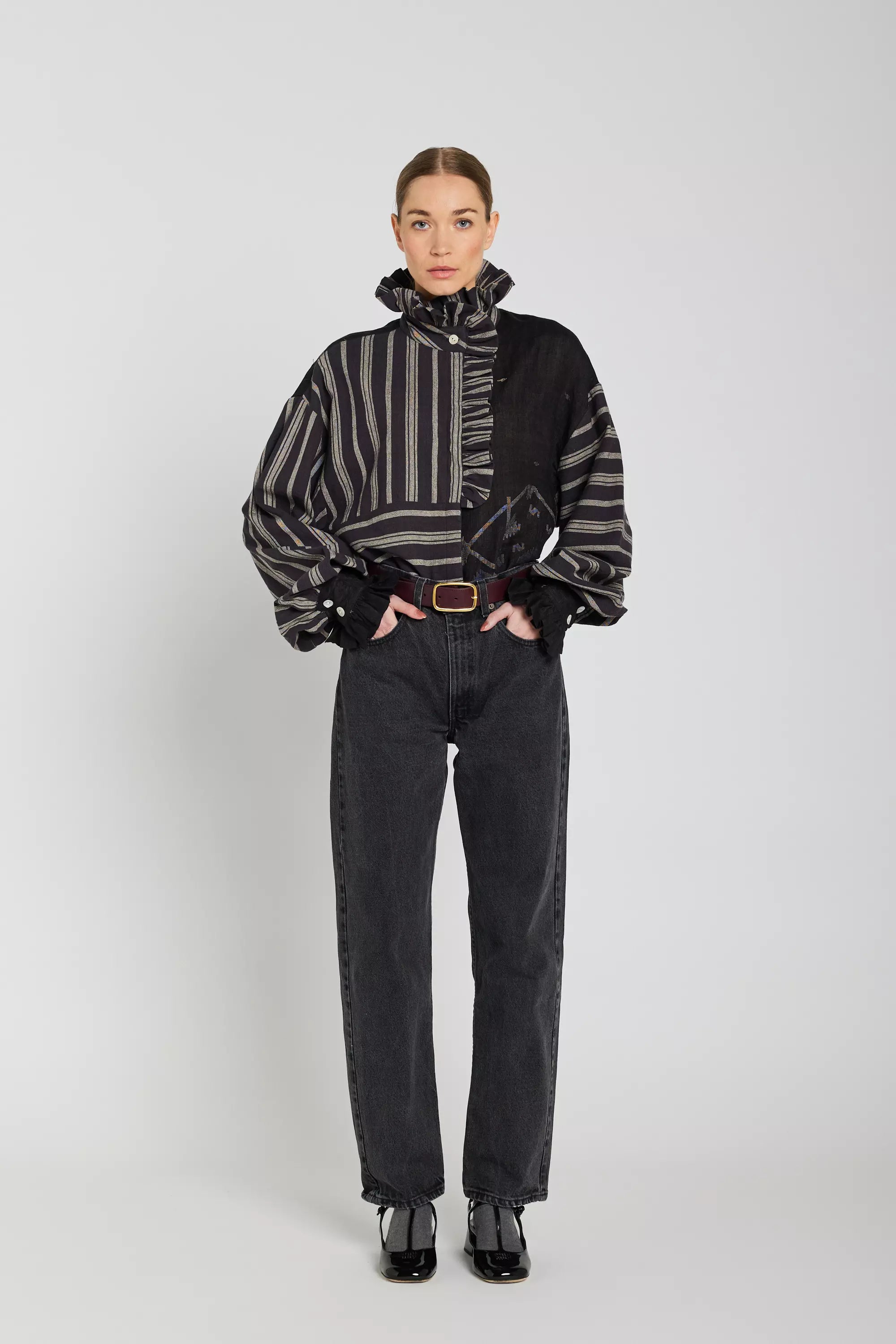 Blouse charbon ALMA