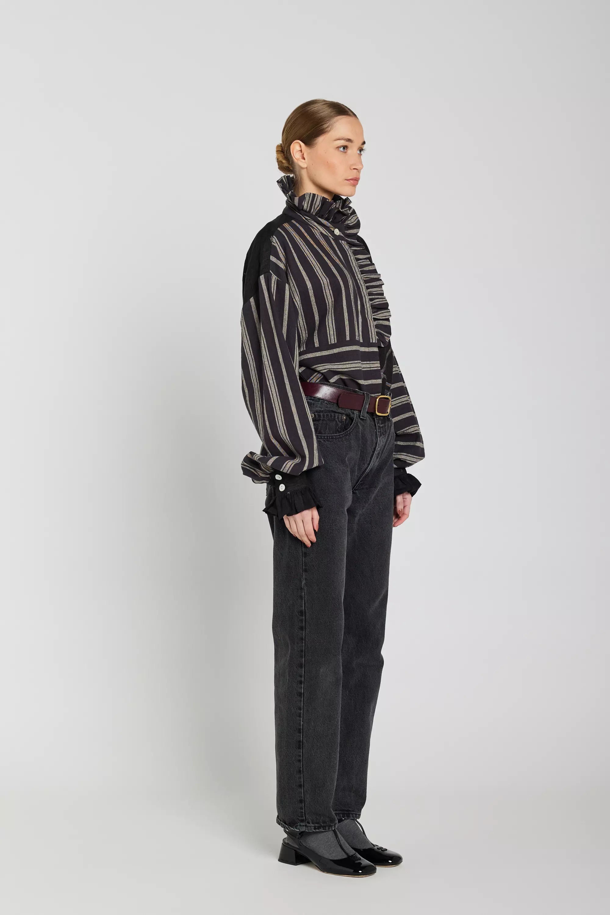 Blouse charbon ALMA