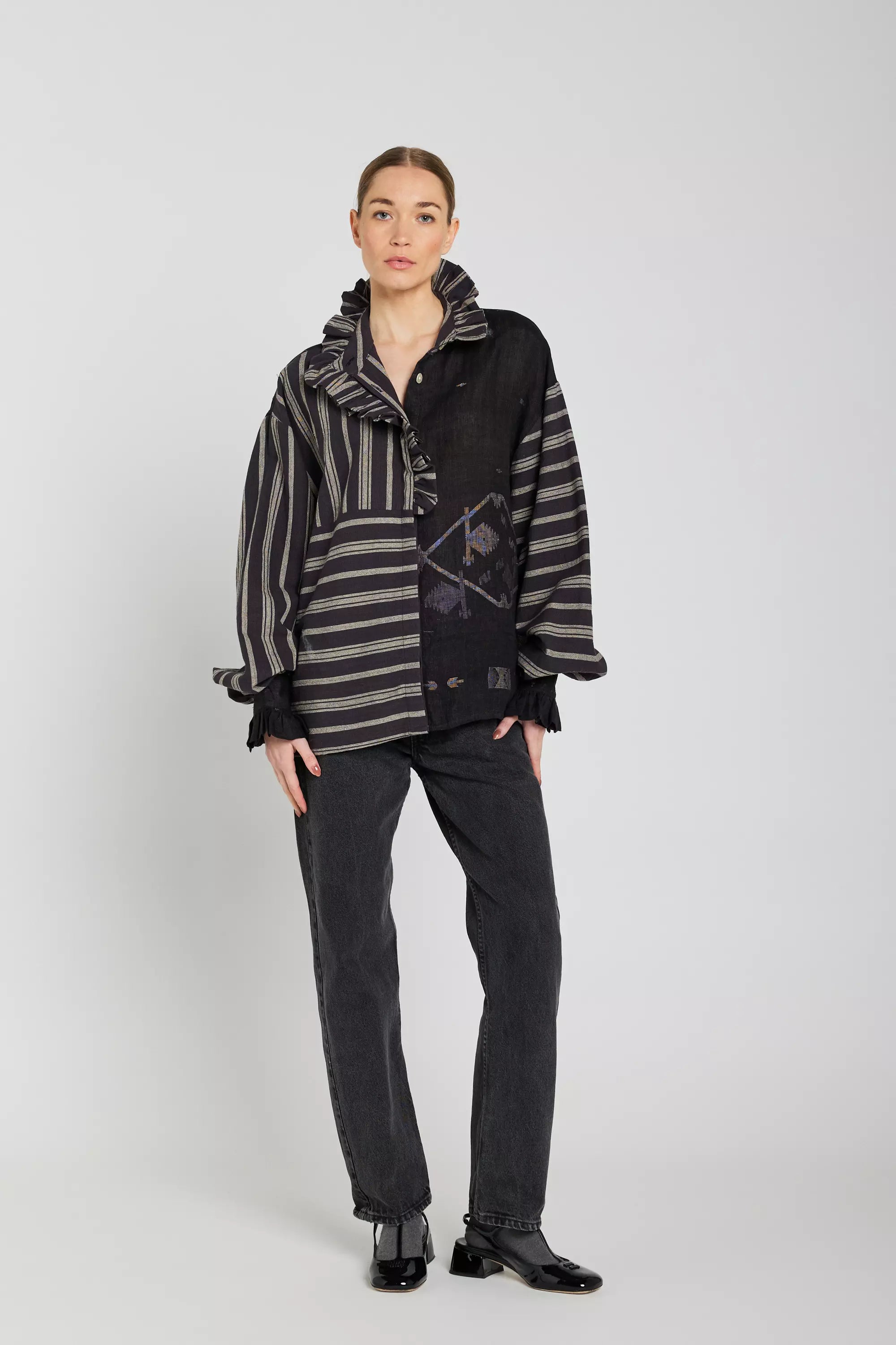 Blouse charbon ALMA