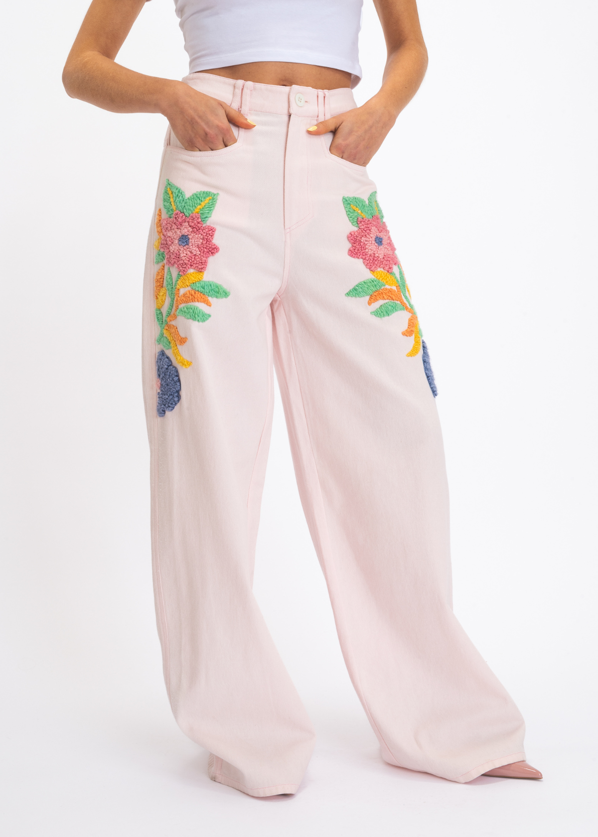 brama pantalon vide vinster rose