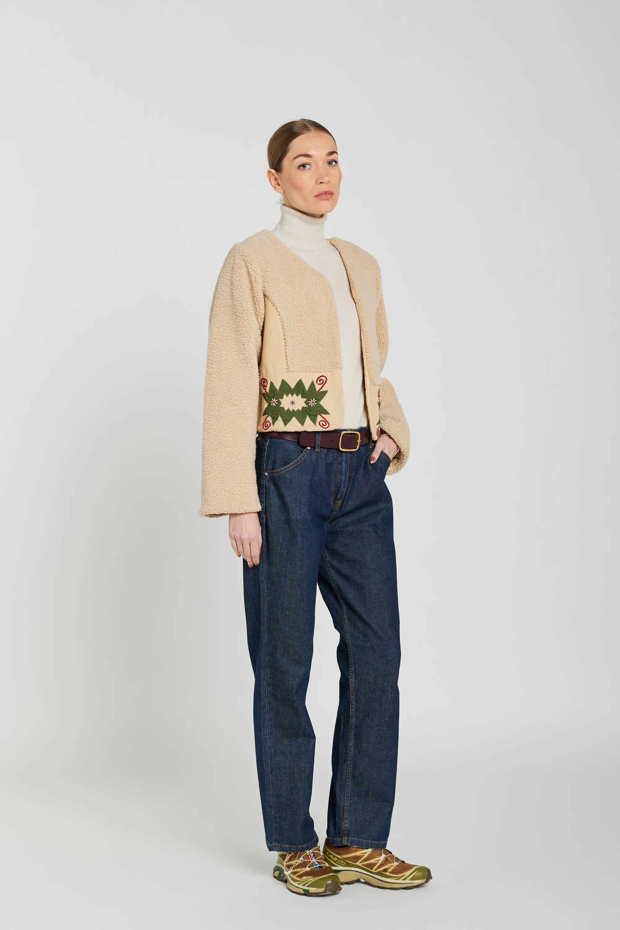 Veste brodée CHARLI