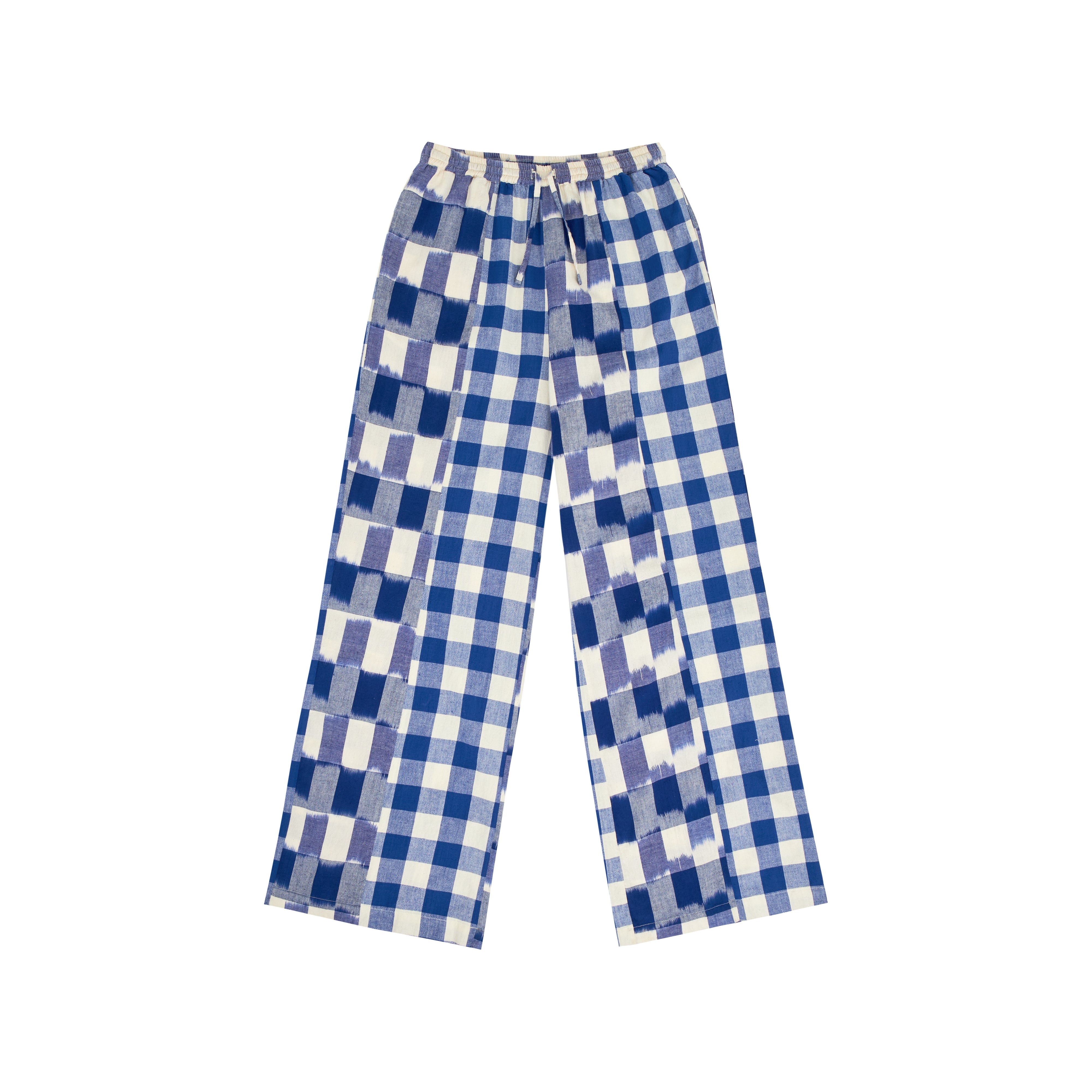 Dilli Blue Check Trousers