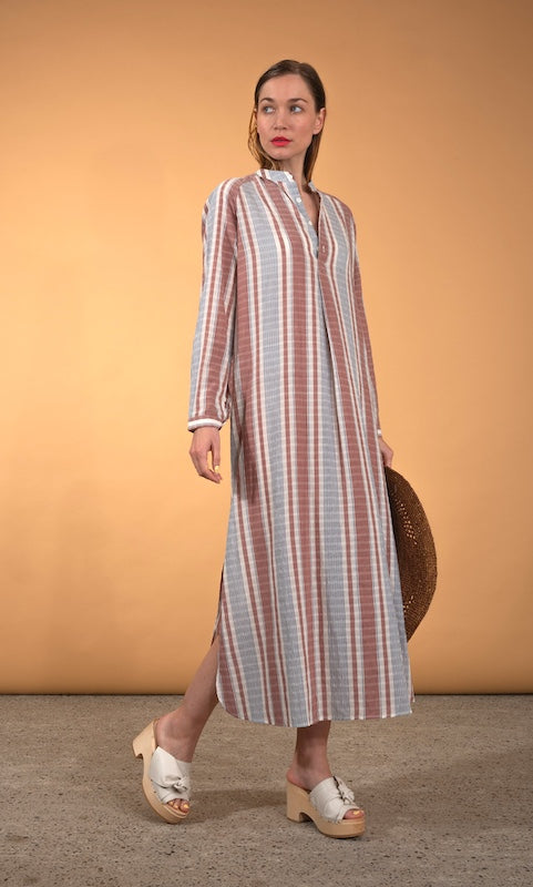 Robe à bandes USHA