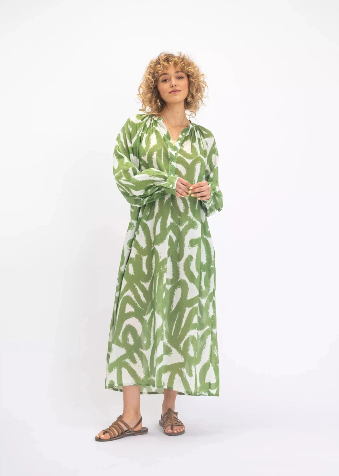 ROBE VERTE V DE VINSTER