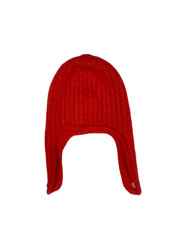 Red alpaca hat