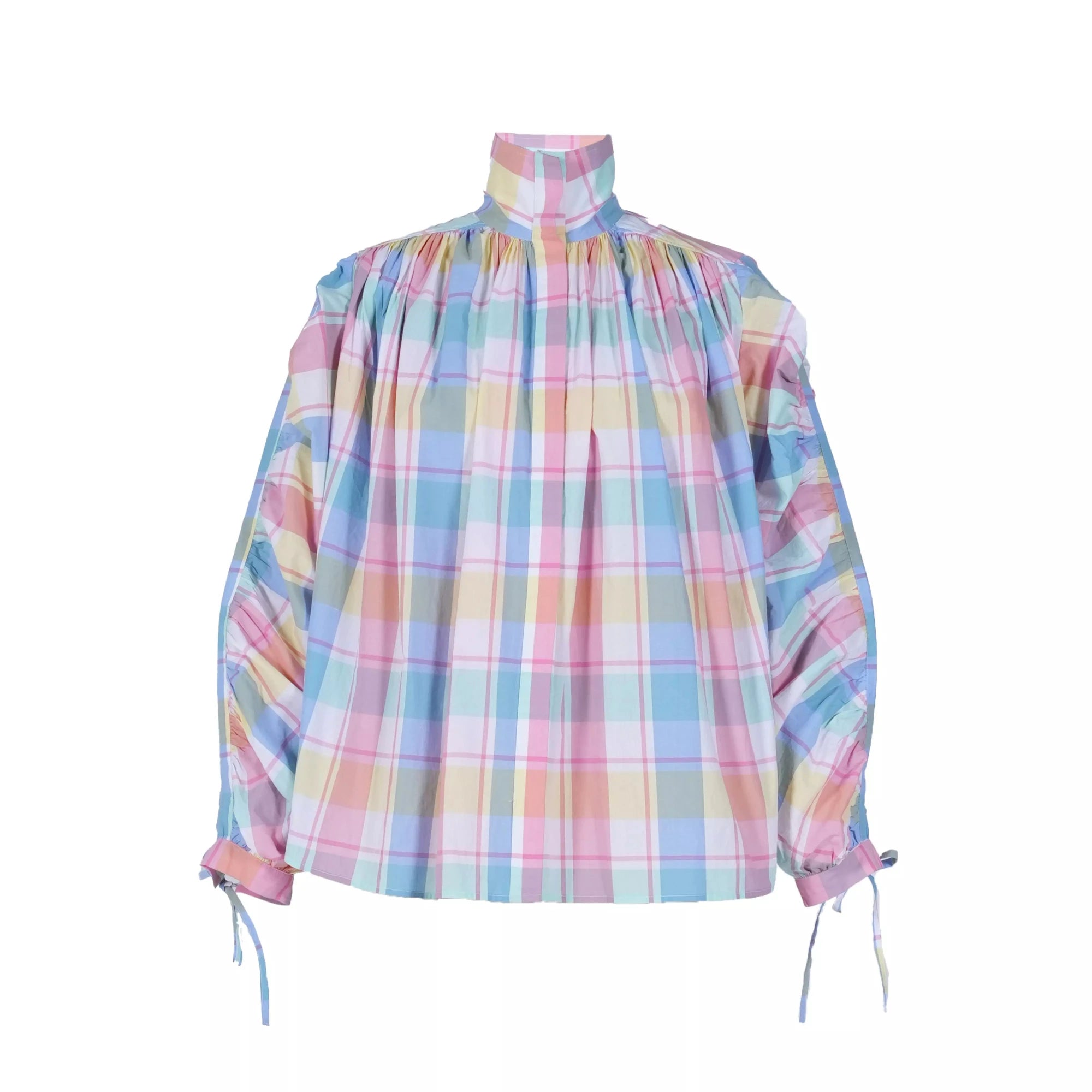 BLOUSE JOY TARTAN V DE VINSTER