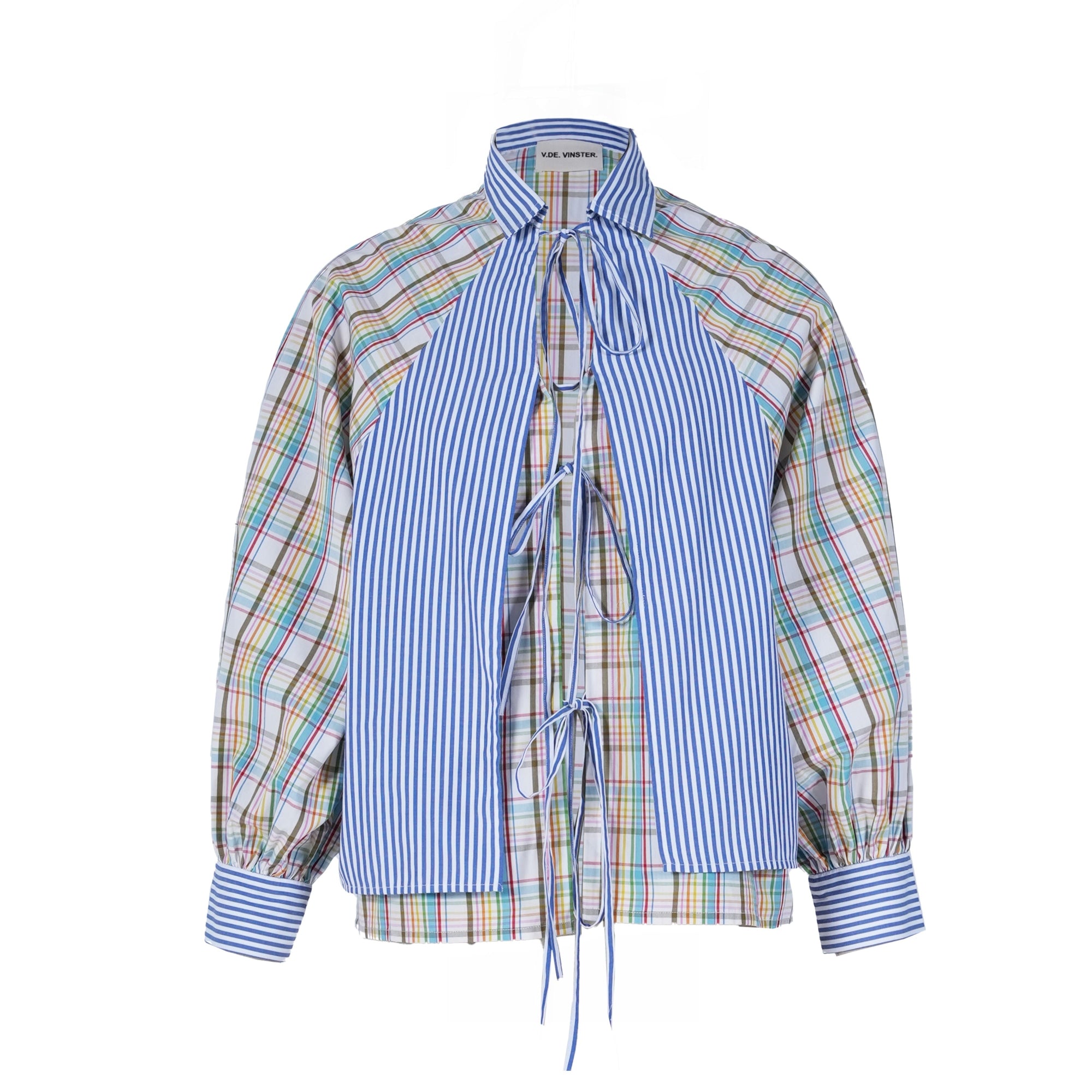 v de vinster blouse bleu