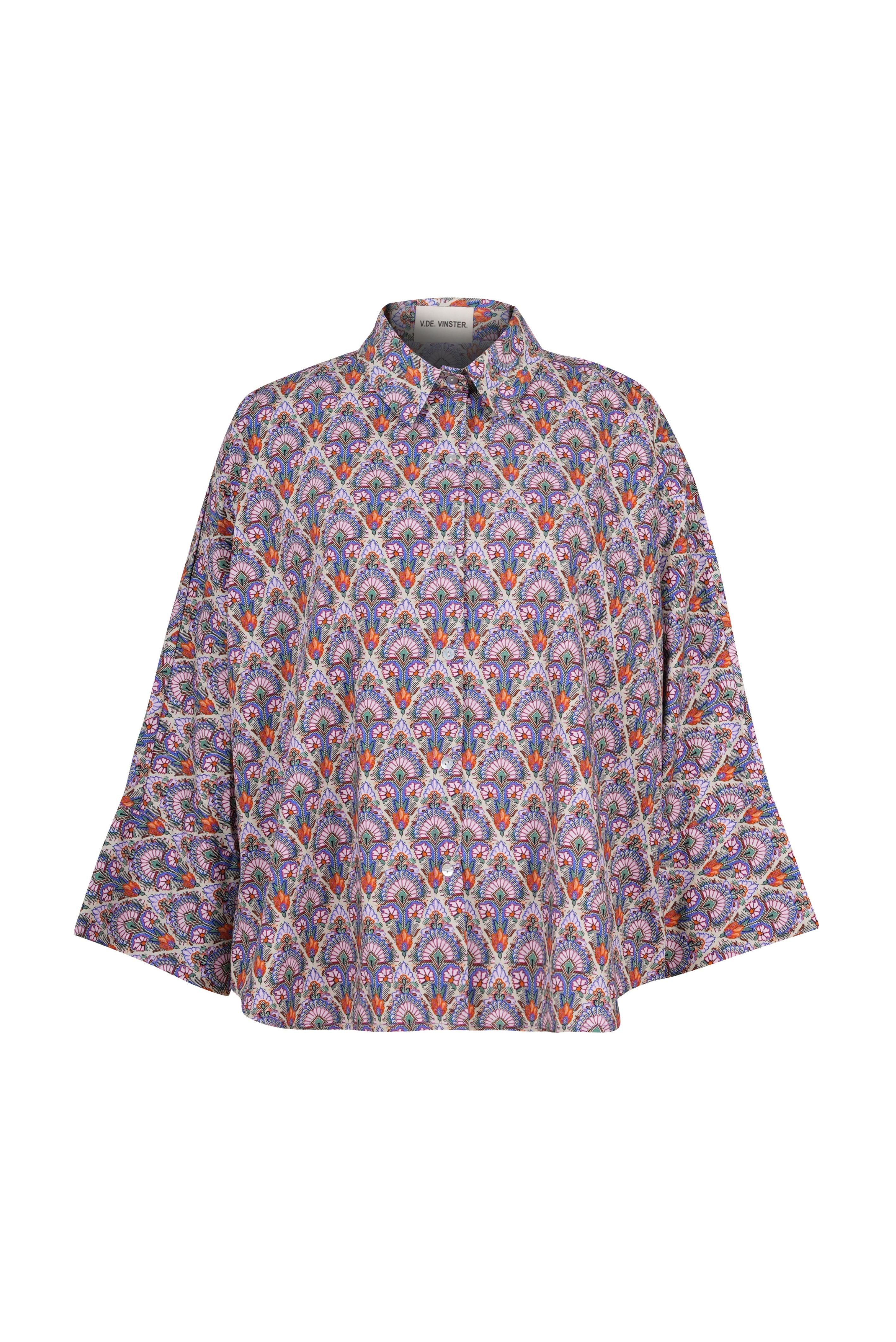 TRUST multi-color printed shirt