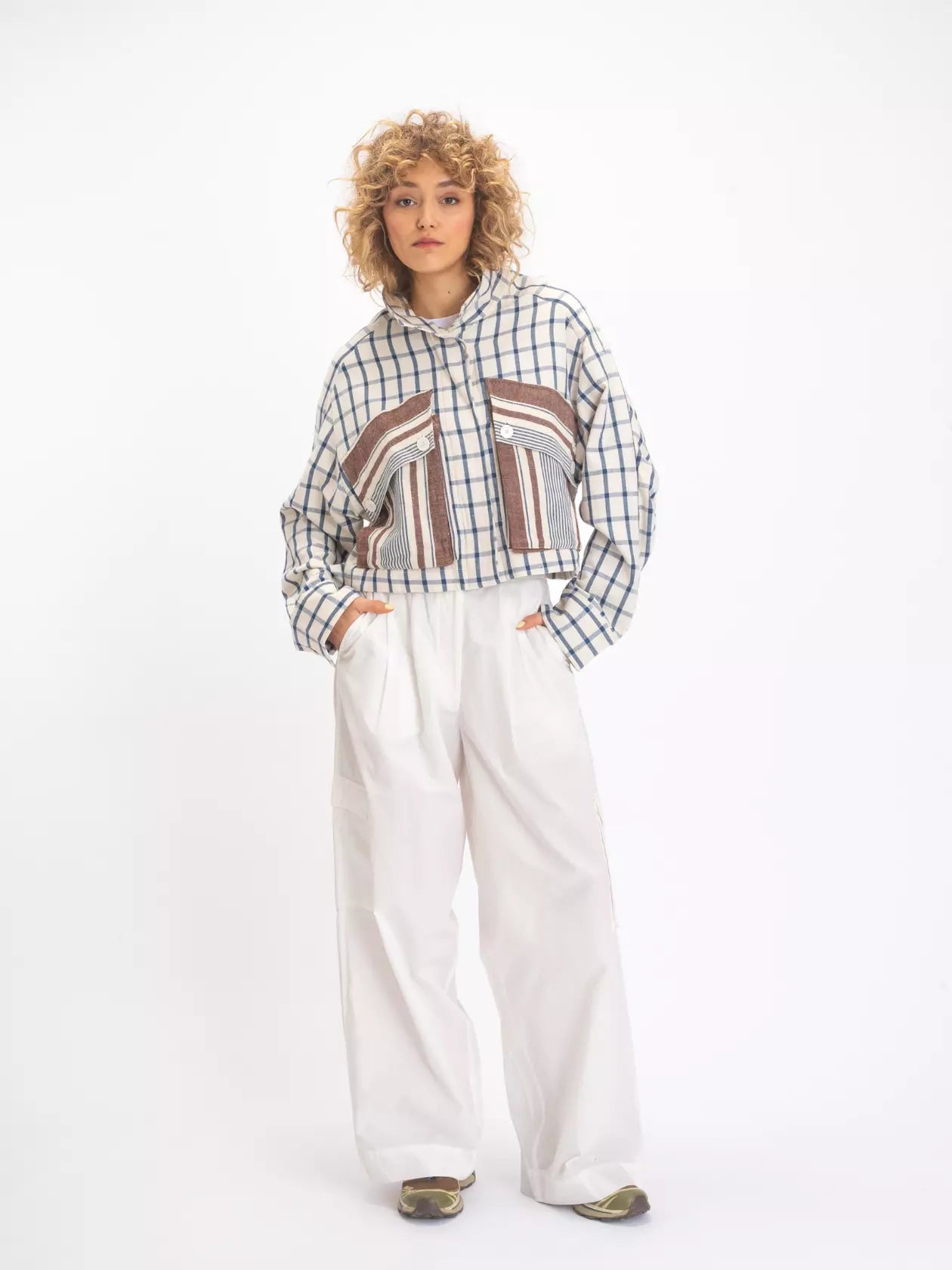 USHA Plaid Jacket