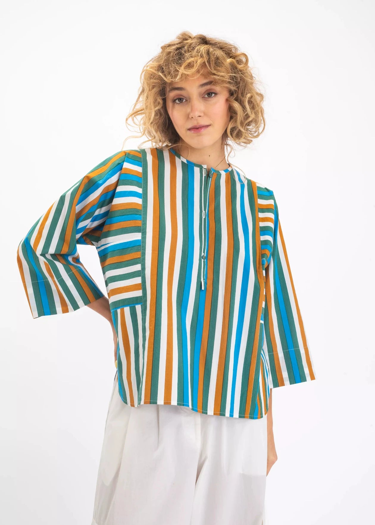 BLOUSE V DE VINSTER RAYÉE VANI