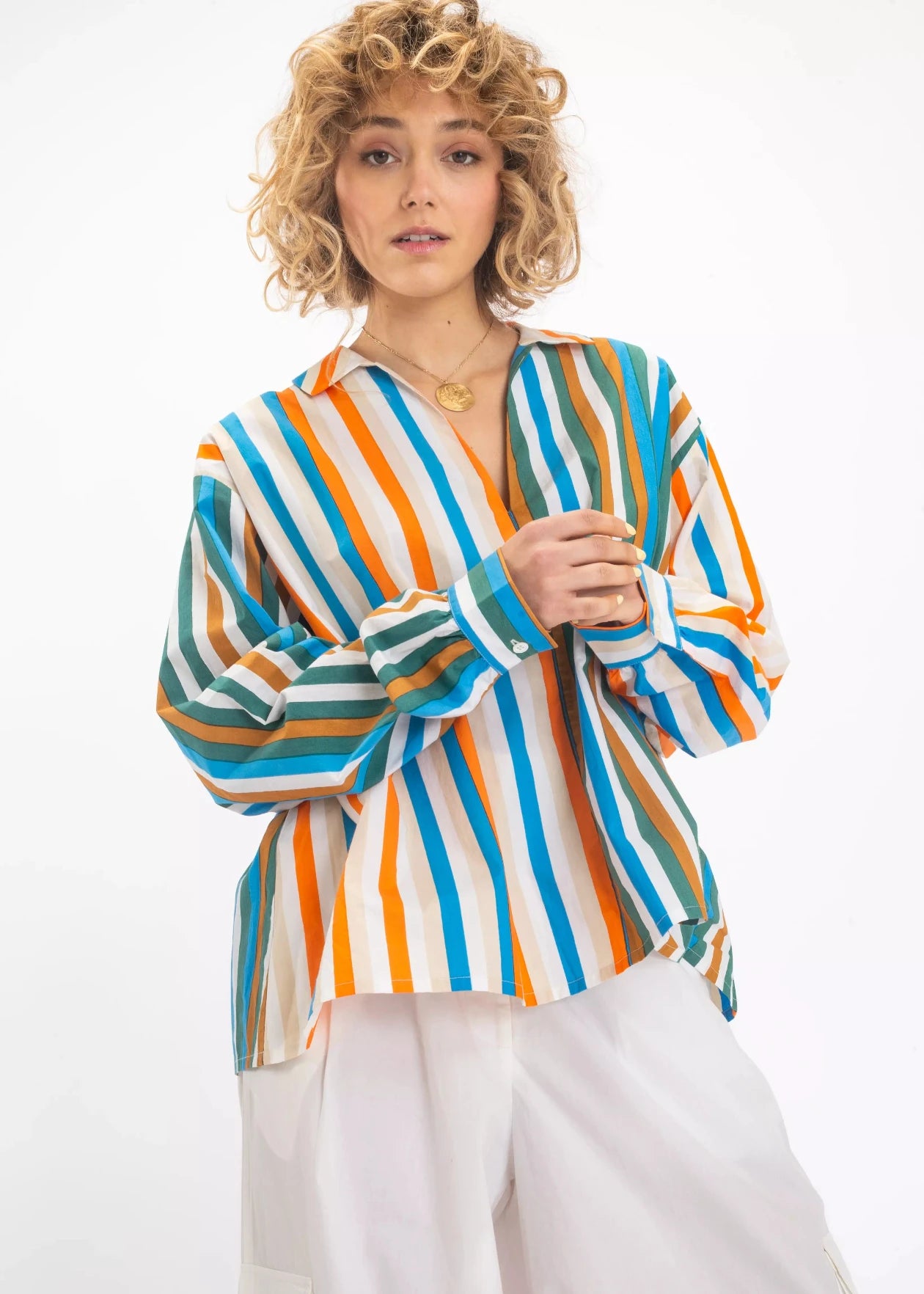 V DE VINSTER VANI BLOUSE RAYÉ